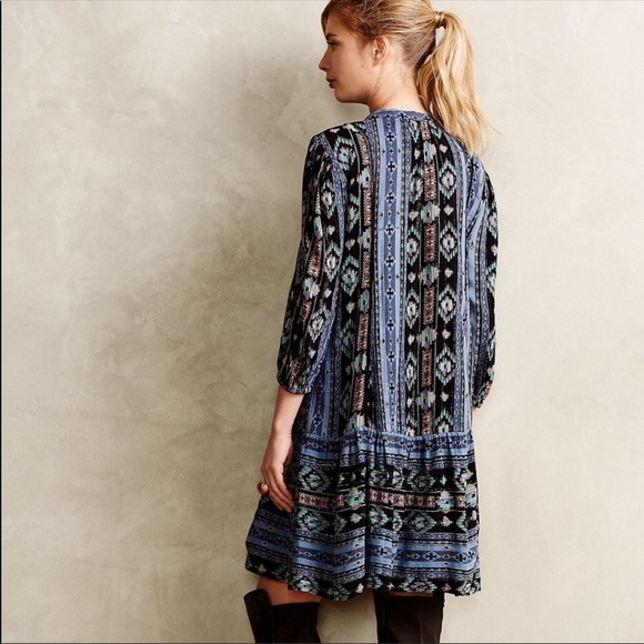 Anthropologie Holding Horses Winter Moon Dress (C3 - Picture 4 of 9